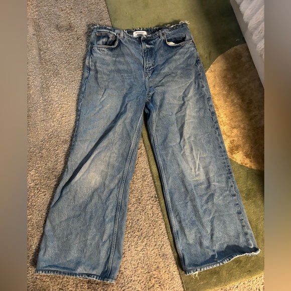 Reformation Cary Mid Rise Cut Off Waistband - Picture 2 of 6